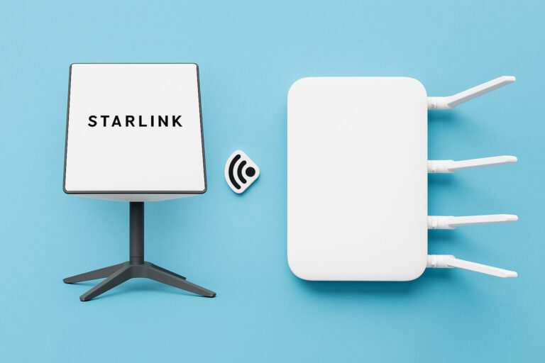 Starlink router bypass mode setup with third-party Wi-Fi router